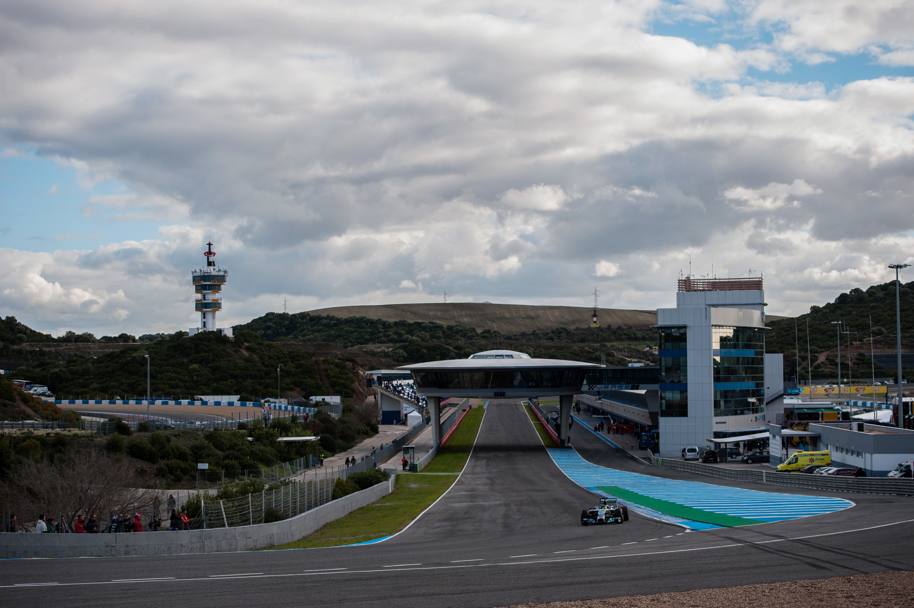 Jerez, seconda giornata di test per le monoposto di Formula 1 (Olycom)